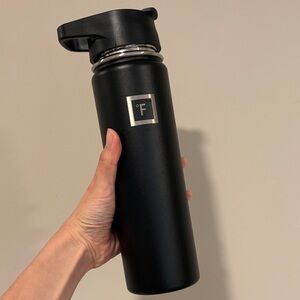 Black Insulated Water Bottle